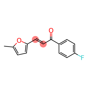 (E)-1-(4-fluorophenyl)-3-(5-methyl-2-furyl)-2-propen-1-one