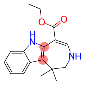 (E)-ethyl 1,1-dimethyl-1,2,3,6-tetrahydroazepino[4,5-b]indole-5-carboxylate