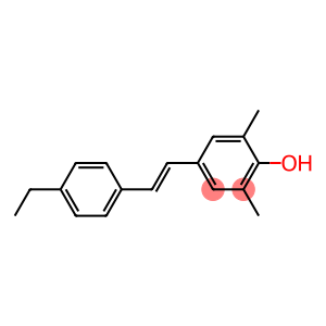 4-[(E)-2-(4-Ethylphenyl)ethenyl]-2,6-dimethylphenol