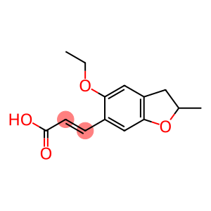 (2E)-3-(5-ethoxy-2-methyl-2,3-dihydro-1-benzofuran-6-yl)prop-2-enoic acid