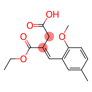 (E)-3-(乙氧基羰基)-4-(2-甲氧基-5-甲基苯基)丁-3-烯酸