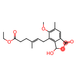 4-[(E)-5-Ethoxycarbonyl-3-methyl-2-pentenyl]-3-hydroxy-5-methoxy-6-methylphthalide