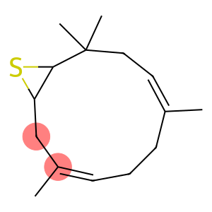 (1E,8E)-2,6,6,9-Tetramethyl-4,5-epithio-1,8-cycloundecadiene