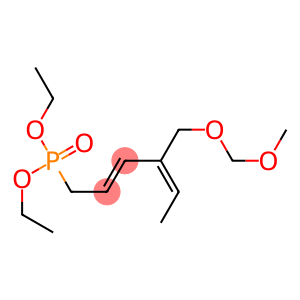 [(2E,4E)-4-(Methoxymethoxymethyl)-2,4-hexadien]-1-ylphosphonic acid diethyl ester