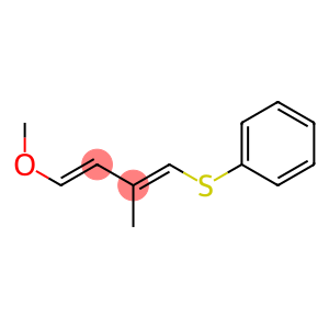 (1E,3E)-1-Methoxy-3-methyl-4-(phenylthio)-1,3-butadiene