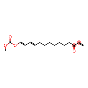 (11E,13E)-14-(Methoxycarbonyloxy)-1,11,13-tetradecatrien-3-one