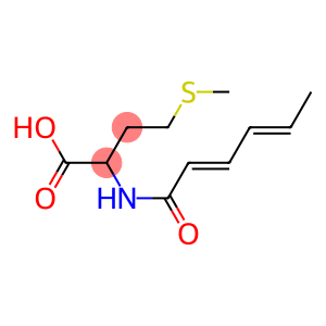 2-[(2E,4E)-hexa-2,4-dienoylamino]-4-(methylthio)butanoic acid