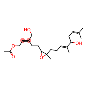 (2E,10E)-6,7-Epoxy-3-(hydroxymethyl)-7,11,15-trimethylhexadeca-2,10,14-triene-1,12-diol-1-acetate