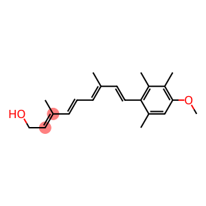 (2E,4E,6E,8E)-9-(4-Methoxy-2,3,6-trimethylphenyl)-3,7-dimethyl-2,4,6,8-nonatetrene-1-ol