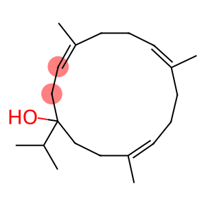 (3E,7E,11E)-1-Isopropyl-4,8,12-trimethyl-3,7,11-cyclotetradecatrien-1-ol