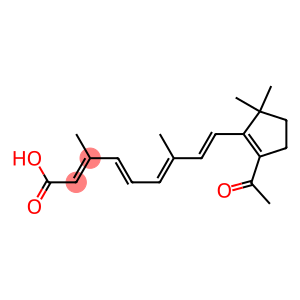 (2E,4E,6E,8E)-3,7-Dimethyl-9-(2-acetyl-5,5-dimethyl-1-cyclopentenyl)-2,4,6,8-nonatetraenoic acid