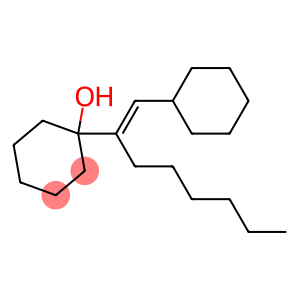 1-[1-[(E)-Cyclohexylmethylene]heptyl]cyclohexanol