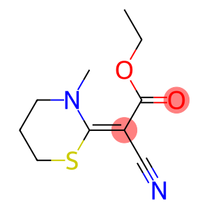 (E)-Cyano[(3-methyl-3,4,5,6-tetrahydro-2H-1,3-thiazin)-2-ylidene]acetic acid ethyl ester