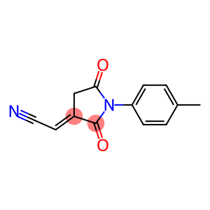 3-[(E)-Cyanomethylene]-1-(4-methylphenyl)pyrrolidine-2,5-dione