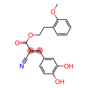 (E)-2-Cyano-3-(3,4-dihydroxyphenyl)acrylic acid 2-(2-methoxyphenyl)ethyl ester