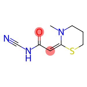 (E)-Cyano[(3-methyl-3,4,5,6-tetrahydro-2H-1,3-thiazin)-2-ylidene]acetamide