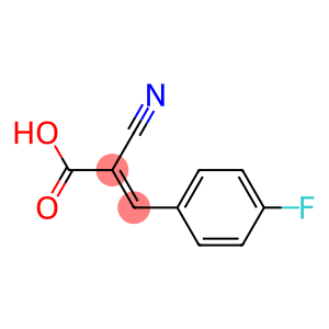 (2E)-2-cyano-3-(4-fluorophenyl)prop-2-enoic acid