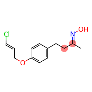 (2E)-4-(4-{[(2E)-3-chloroprop-2-enyl]oxy}phenyl)butan-2-one oxime