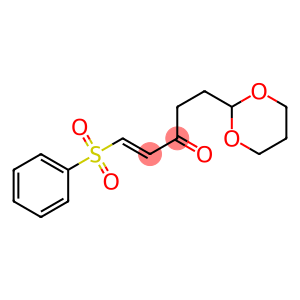 (E)-5-(1,3-Dioxan-2-yl)-1-(phenylsulfonyl)-1-penten-3-one