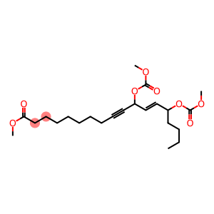 (12E)-11,14-Di(methoxycarbonyloxy)-12-octadecen-9-ynoic acid methyl ester