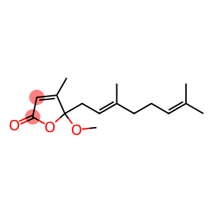 5-[(2E)-3,7-dimethylocta-2,6-dienyl]-5-methoxy-4-methyl-furan-2-one