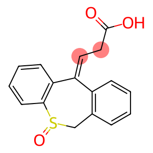 (E)-3-[(6,11-Dihydrodibenzo[b,e]thiepin 5-oxide)-11-ylidene]propionic acid