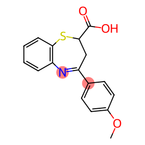 (E)-2,3-DIHYDRO-4-(4-METHOXYPHENYL)BENZO[B][1,4]THIAZEPINE-2-CARBOXYLIC ACID