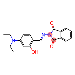 2-({(E)-[4-(diethylamino)-2-hydroxyphenyl]methylidene}amino)-1H-isoindole-1,3(2H)-dione