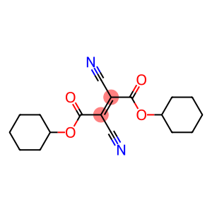 (E)-2,3-Dicyano-2-butenedioic acid dicyclohexyl ester