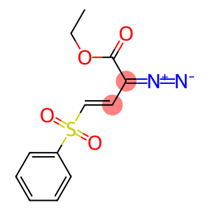 (3E)-4-(Phenylsulfonyl)-2-diazo-3-butenoic acid ethyl ester