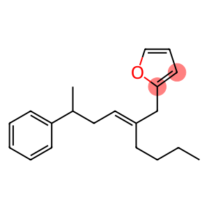 2-[(E)-2-Butyl-5-phenyl-2-hexenyl]furan