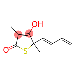 5-((E)-BUTA-1,3-DIENYL)-4-HYDROXY-3,5-DIMETHYL-5H-THIOPHEN-2-ONE