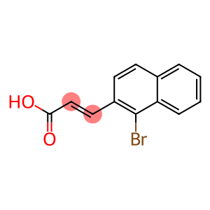 (E)-3-(1-bromonaphthalen-2-yl)acrylic acid