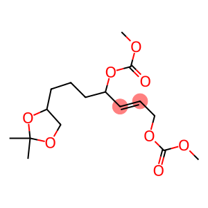 (2E)-1,4-Bis(methoxycarbonyloxy)-7-(2,2-dimethyl-1,3-dioxolan-4-yl)-2-heptene