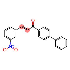 (E)-1-[1,1'-biphenyl]-4-yl-3-(3-nitrophenyl)-2-propen-1-one