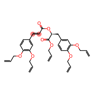 (E)-3-(3,4-BIS-ALLYLOXY-PHENYL)-ACRYLIC ACID (S)-1-ALLYLOXYCARBONYL-2-(3,4-BIS-ALLYLOXY-PHENYL)-ETHYL ESTER