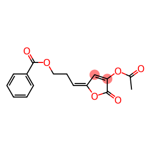 (4E)-7-Benzoyloxy-2-acetoxy-4-hydroxyhepta-2,4-dienoic acid 1,4-lactone