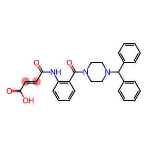 (E)-4-{2-[(4-benzhydryl-1-piperazinyl)carbonyl]anilino}-4-oxo-2-butenoic acid