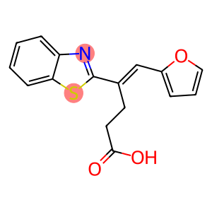 (4E)-4-(1,3-BENZOTHIAZOL-2-YL)-5-(2-FURYL)PENT-4-ENOIC ACID