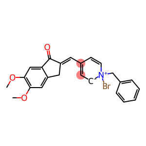 (E)-1-benzyl-1-broMo-4-((5,6-diMethoxy-1-oxo-1H-inden-2(3H)-ylidene)Methyl)-1,2-dihydropyridin-1-iuM-2-ide