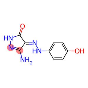 (4E)-3-AMINO-1H-PYRAZOLE-4,5-DIONE 4-[(4-HYDROXYPHENYL)HYDRAZONE]