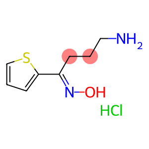 (1E)-4-AMINO-1-THIEN-2-YLBUTAN-1-ONE OXIME HYDROCHLORIDE