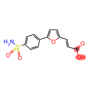 (2E)-3-(5-[4-(AMINOSULFONYL)PHENYL]-2-FURYL)ACRYLIC ACID