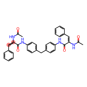 (E)-2-(acetylamino)-N-[4-(4-{[(E)-2-(acetylamino)-3-phenyl-2-propenoyl]amino}benzyl)phenyl]-3-phenyl-2-propenamide