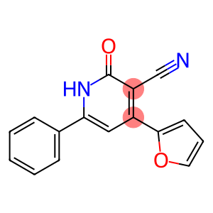 4-(2-furyl)-2-oxo-6-phenyl-1,2-dihydro-3-pyridinecarbonitrile