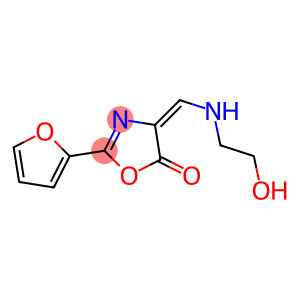 2-(2-furyl)-4-{[(2-hydroxyethyl)amino]methylene}-1,3-oxazol-5(4H)-one