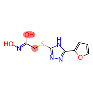 2-[5-(2-Furyl)-4H-1,2,4-triazol-3-ylthio]acetohydroximic acid