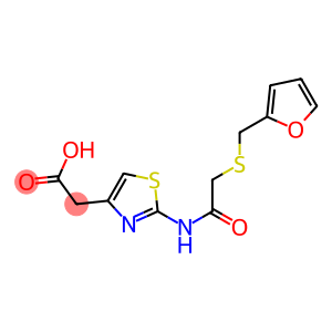 2-[2-({2-[(2-furylmethyl)thio]acetyl}amino)-1,3-thiazol-4-yl]acetic acid