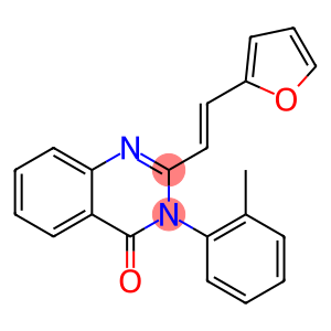 2-[2-(2-furyl)vinyl]-3-(2-methylphenyl)-4(3H)-quinazolinone