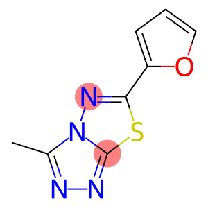 6-(2-furyl)-3-methyl[1,2,4]triazolo[3,4-b][1,3,4]thiadiazole